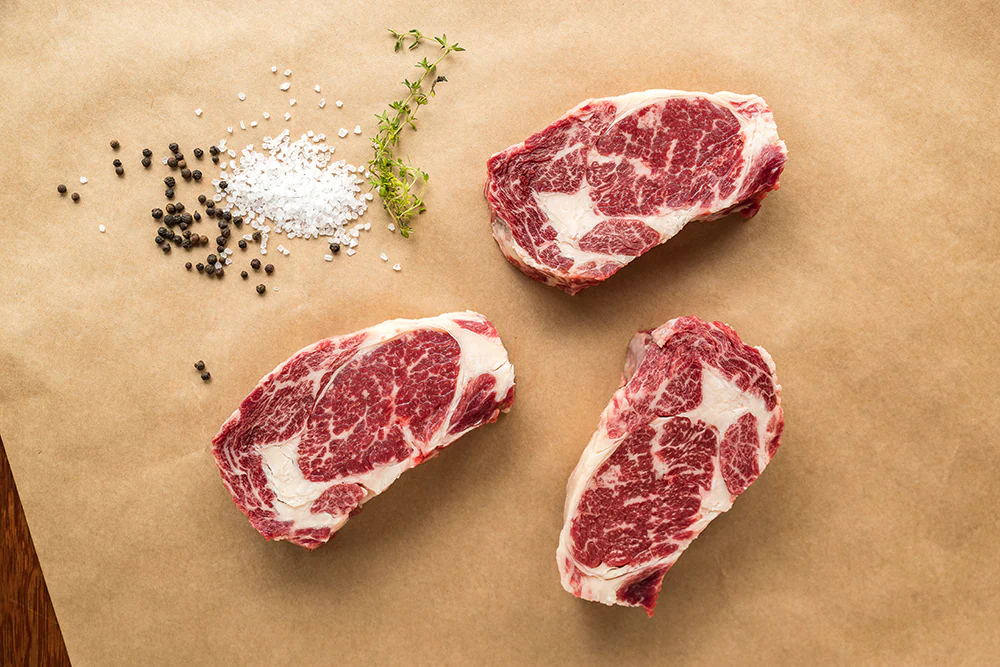 Bife de Ribeye Angus porcionado