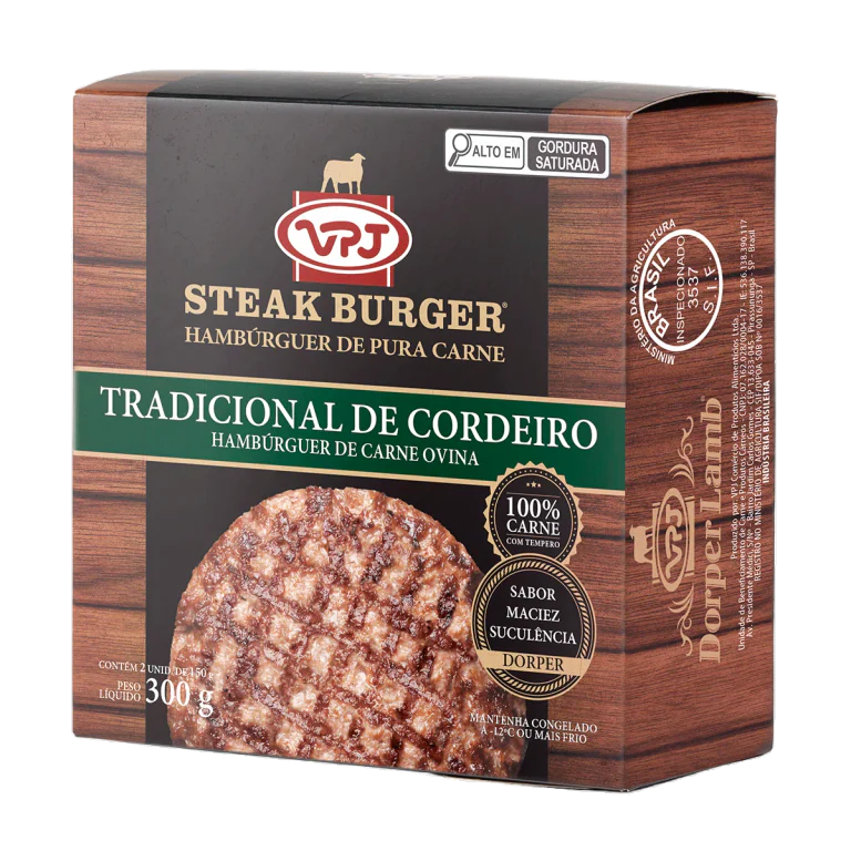 Steak Burger de Pernil de Cordeiro