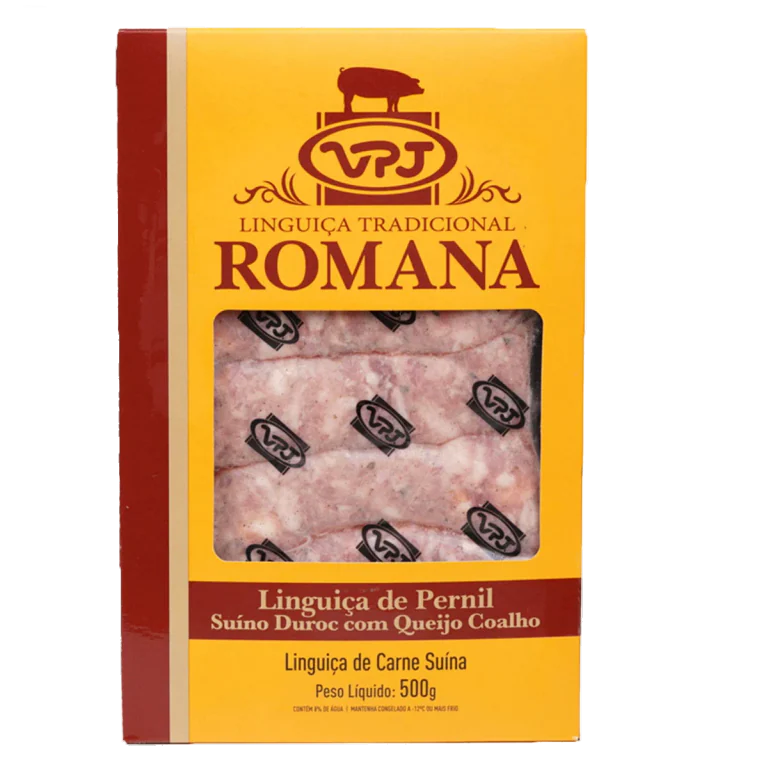 Linguica de Pernil Suino Duroc com Queijo