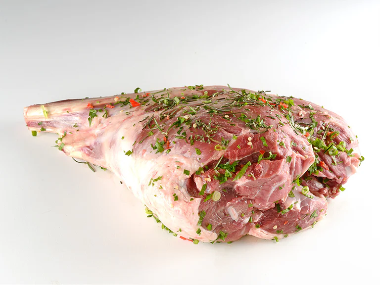 Pernil de Cordeiro Temperado Resfriado