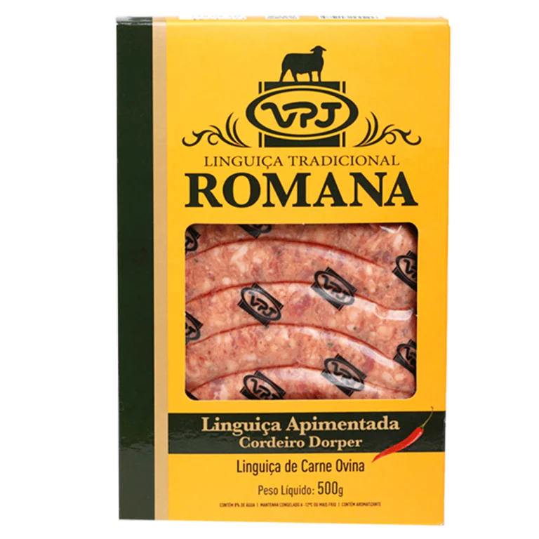 Linguica Cordeiro Apimentada Dorper CX