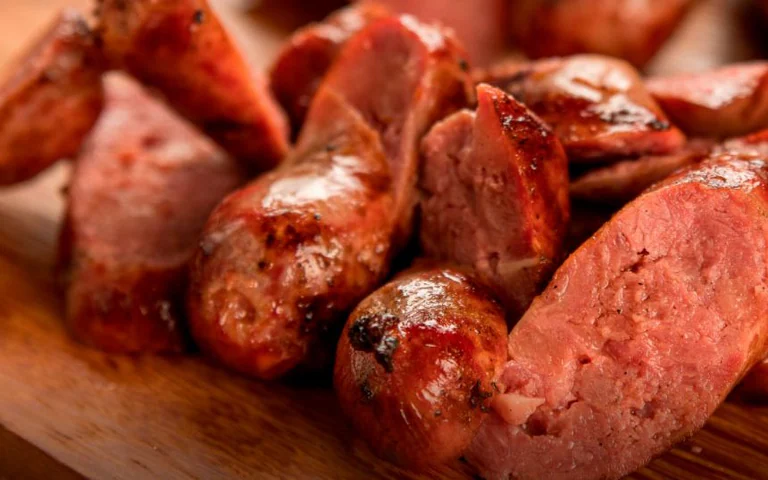 Linguiça Angus Flambada na Cachaça