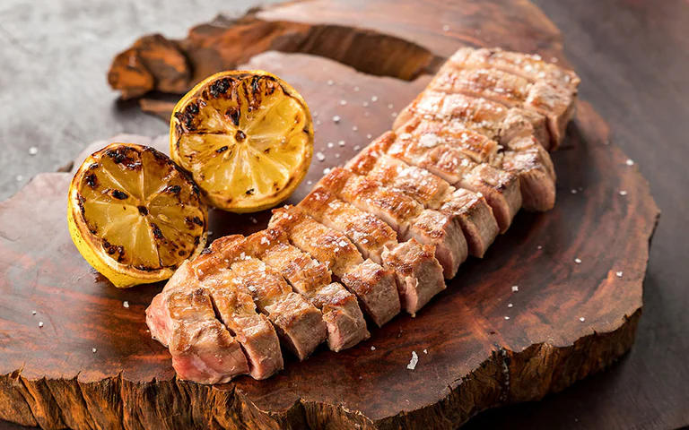 Assado de tira de Duroc com Chimichurri