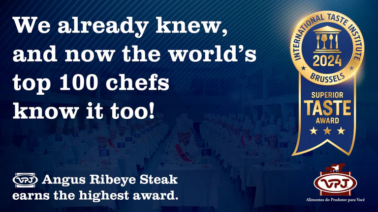 Ribeye Steak Angus by VPJ Alimentos Wins Top Marks at the 2024 Superior Taste Award