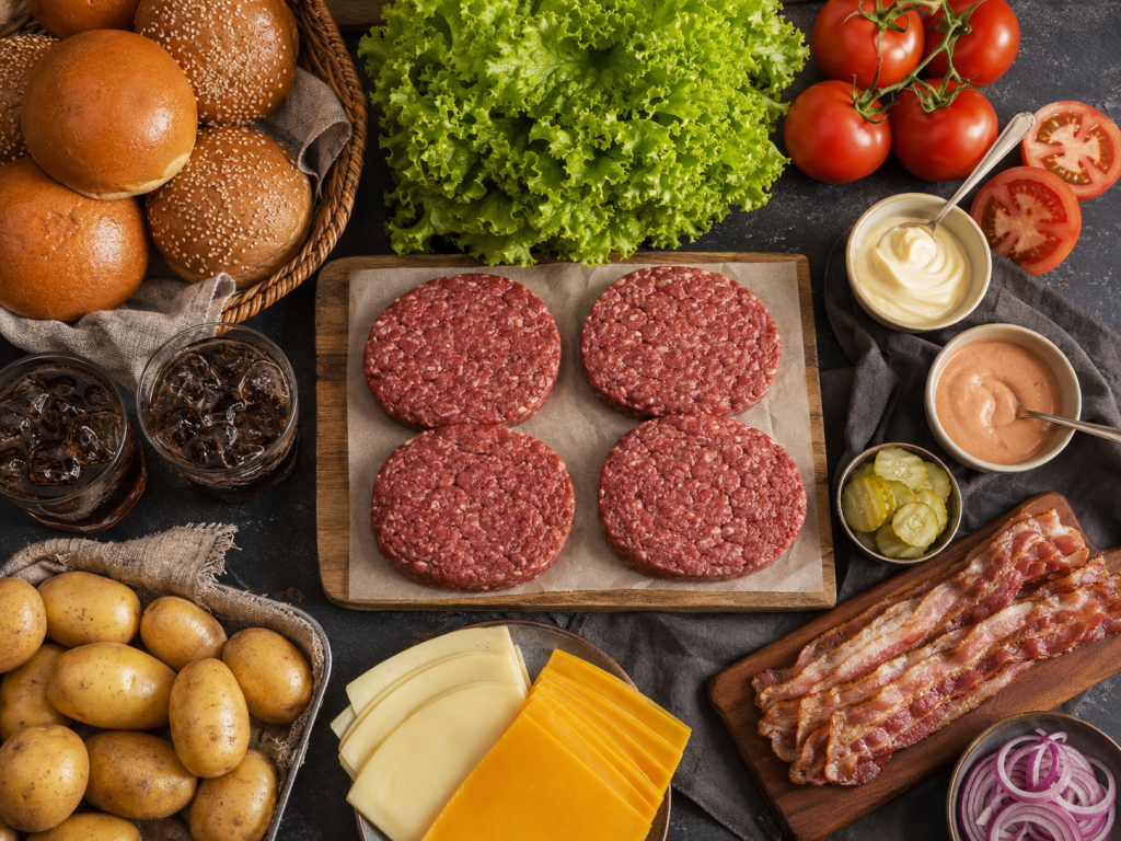 Mix de hambúrguer para mercado: 5 escolhas essenciais Mix de hambúrguer para mercado